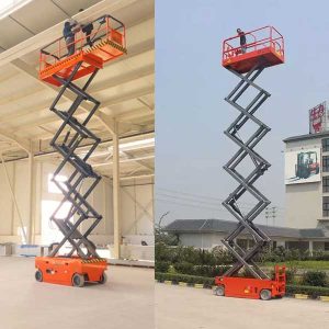 Xe Nâng Người Trục Đứng Tự Hành