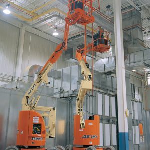 Xe nâng người JLG E300AJ GẤP KHÚC
