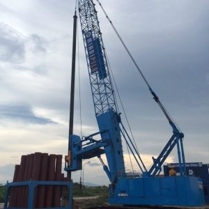 XE CẨU BÁNH XÍCH 55 TẤN KOBELCO 7055 ĐỜI 1992